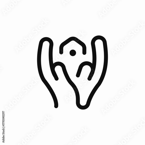 house insurance icon sign vector