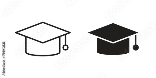 school icon in simple modern vector format. EPS icon pack