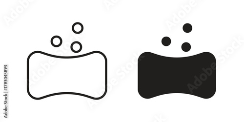 Soap icon in simple modern vector format. EPS icon pack