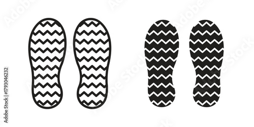 Soles icon in simple modern vector format. EPS icon pack