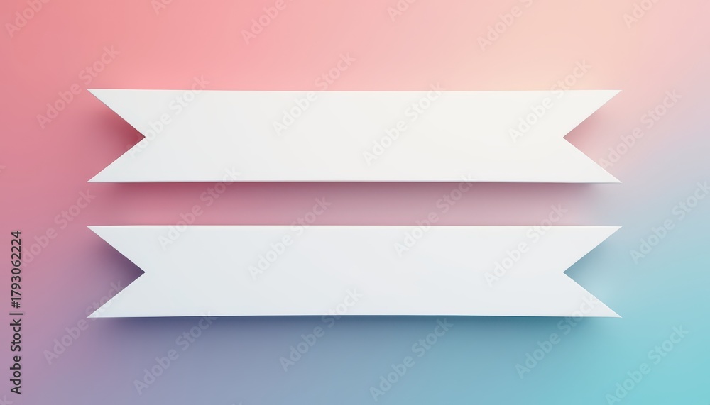 Fototapeta premium Minimal Gradient Background with Large Copy Space