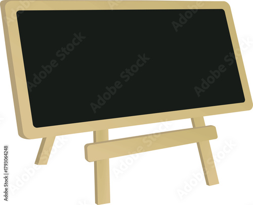 Promo blank panel. vector illustration