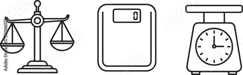 Balance scales digital scale analog clock weighing scales measurement