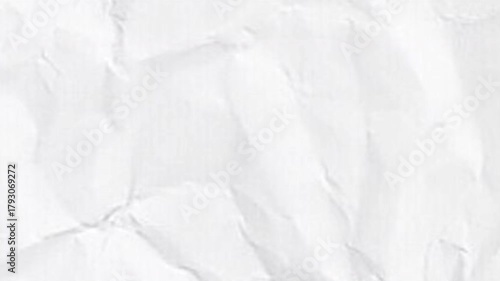 White crumpled paper background crumpled paper texture