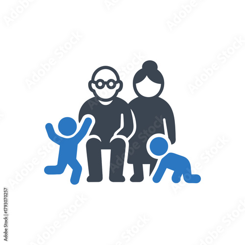 Grandparents' Love Icon