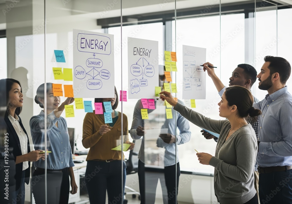 custom made wallpaper toronto digitalBrainstorming Session Team Collaboration on Project Strategy