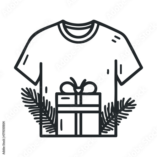 Gift t shirt design for holidays and special occasions.Vector 