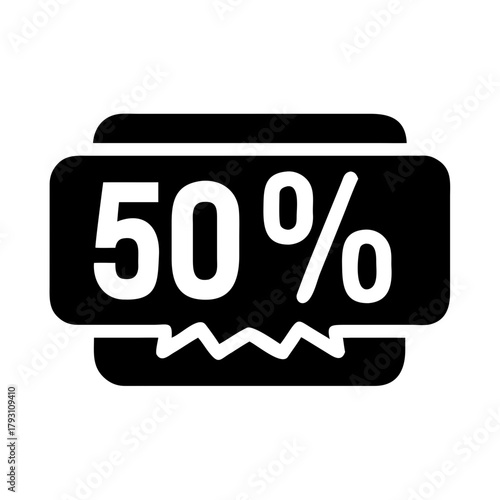 vector illustration of a icon for sale