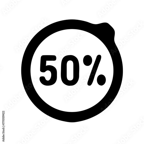 50 percent icon 2