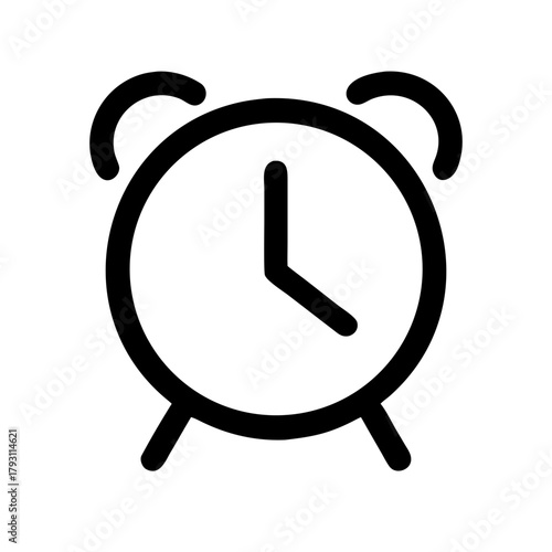 alarm clock vector illustration
