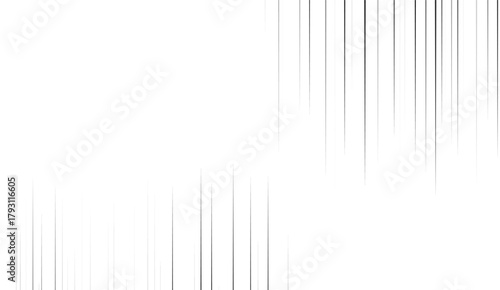 Speed Lines on Gray Background, comic and Motion concept design, vector. stock illustration