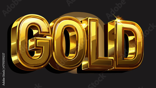 Very beautiful realistic 3D gold text effect mockup, featuring shiny metallic surfaces, reflective highlights, and depth, perfect for luxury branding, elegant typography, promotional designs, and crea