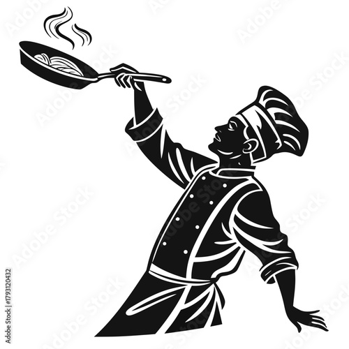 vector illustration of a knight