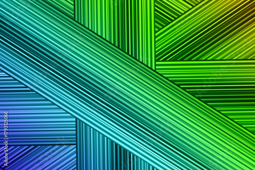 Dynamic vibrant gradient striped pattern geometric background