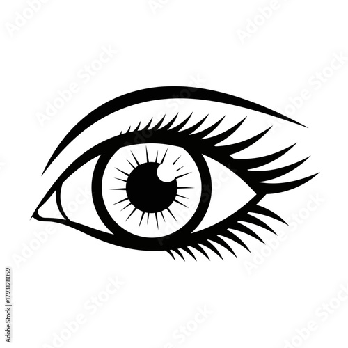 Eye icon, representing vision and sight