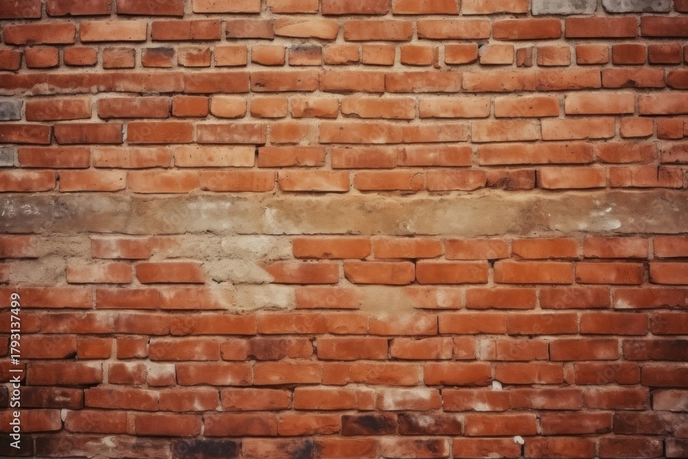 Obraz premium Brick wall background architecture backgrounds repetition.