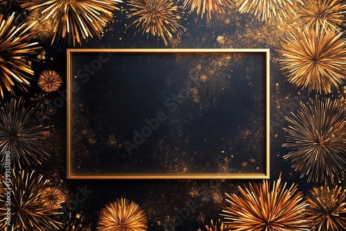 HAPPY NEW YEAR, Festival, Event, festive decorative celebration Holiday, New Year's Eve