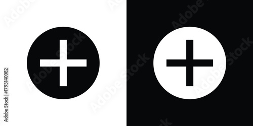 Add icon vector graphics. filled vector sign, Symbol illustration.