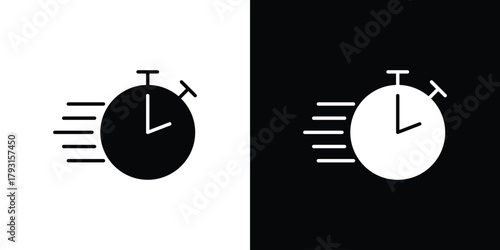 Express icon vector graphics. filled vector sign, Symbol illustration.