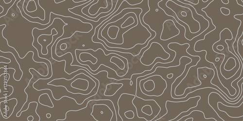 Abstract navy blue color topographic map lines background. Vector seamless background, subtle pattern. topographic map background concept.