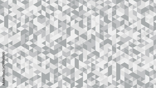 geometric pattern square shapes low polygon backdrop background. Gray and white polygonal background.