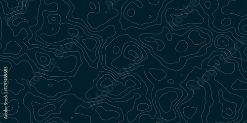 Abstract navy blue color topography map contour line modern design with White background with topographic wavy pattern design.	
