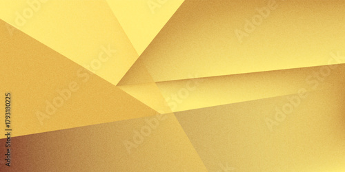 Brown mustard orange gold golden yellow beige white abstract background. Geometric shape. Line stripe corner triangle. Color gradient. Noise grain. Premium. Design.