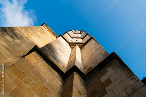 Cathedral Architecture in Bayonne, France