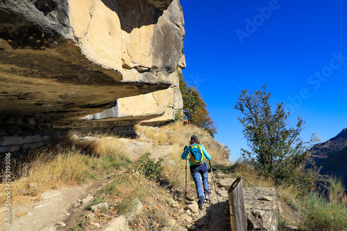 randonnée au grès d'Annot, 04