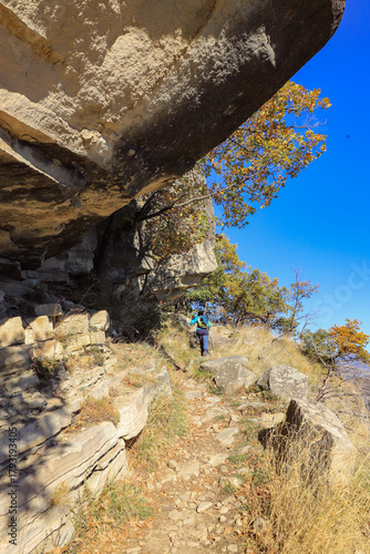 randonnée au grès d'Annot, 04
