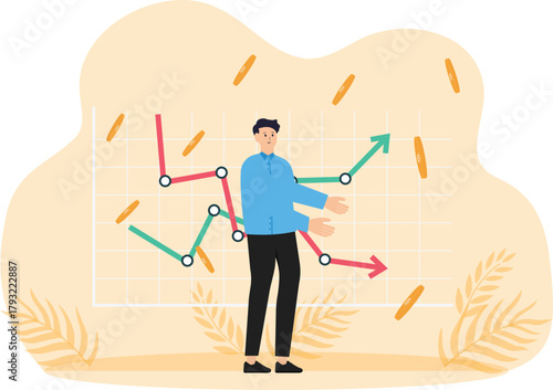 investors working for profit and employees invest. Investment on money and finance concept.

