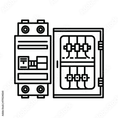 Electrical circuit breaker and distribution box
