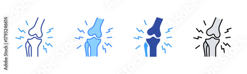 Arthritis Icon, Multi Styles Icon Set