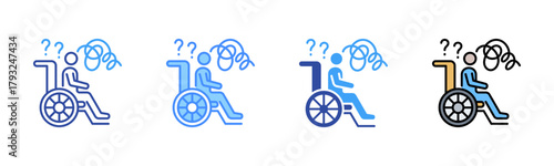 Difficulty Icon, Multi Styles Icon Set