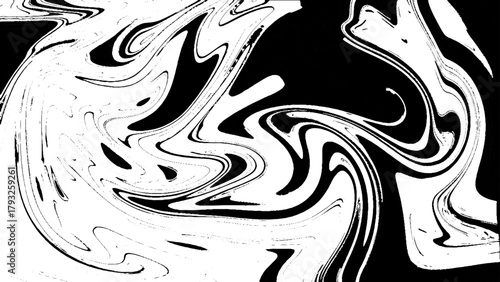 Marble texture seamless background. Abstract black and white pattern for floor, stone, wall, wrapping paper. Textile seamless pattern, business cover background. Ebru aqua ink painting 