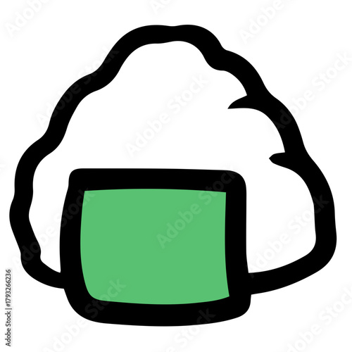 Japanese traditional food onigiri rice