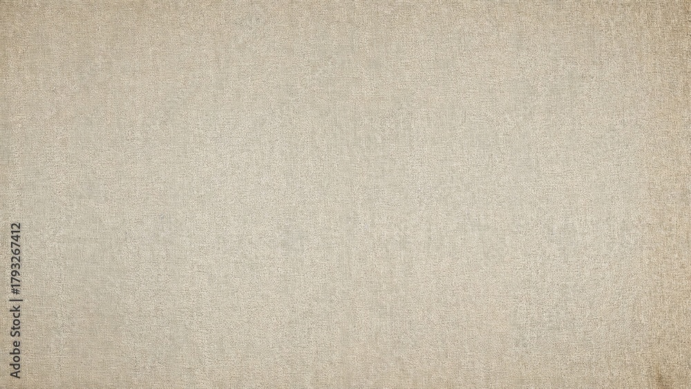 Fototapeta premium A textured beige fabric or surface with a subtle woven pattern.