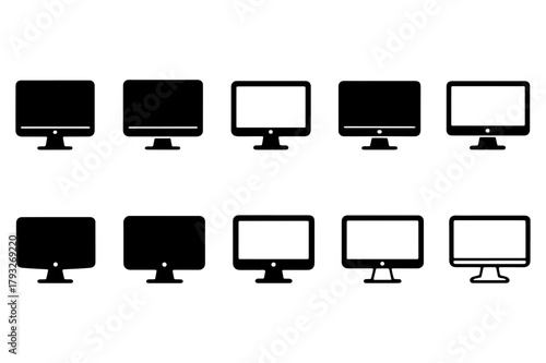 computer icon set
