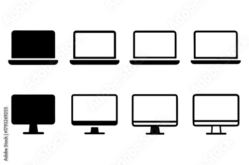 computer icons set