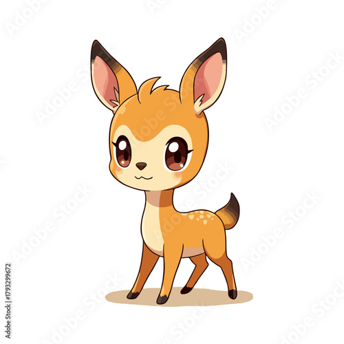 Cute Baby Antelope Clipart 10