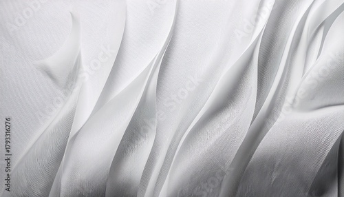 White Background With Abstract Graphic Lines