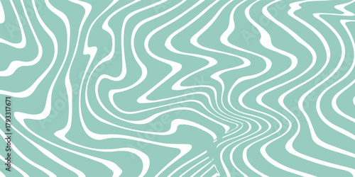 Groovy hippie 70s backgrounds. Waves, swirl, twirl pattern. Twisted and distorted vector texture in \ 