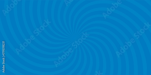 Blue gradient abstract background. Blue comic sunburst effect background with halftone. Suitable for templates, banners, events, ads, sales, web, and pages
