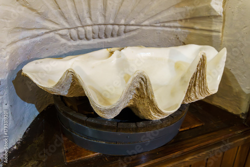 Tableau sur toile Baptismal font are vessels in which water is contained to impart the sacrament of baptism