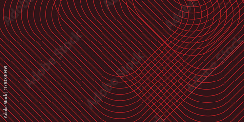 Abstract dark red background. Geometric rectangular lines background.
