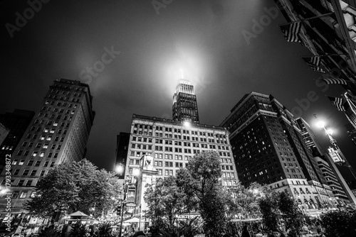 New York en blanco y negro