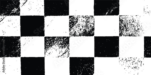 Black and white Chess board. checkerboard pattern framed within a captivating composition. Luxurious seamless black and white marble checkerboard tile texture for kitchen and bathroom high-resolution