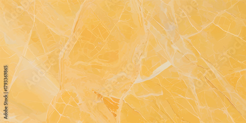 Yellow sponge and crumpled brown grunge paper texture pattern backdrop