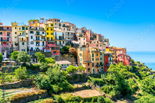 Corniglia, view from the Blue Path (Sentiero Azzurro) north-west of the town