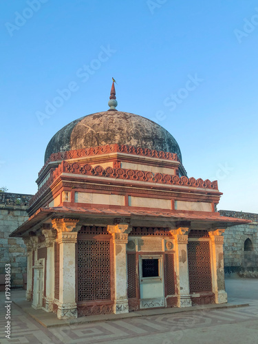 Tomb of Imam Zamin at famous Qutub Minar complex  in New Delhi